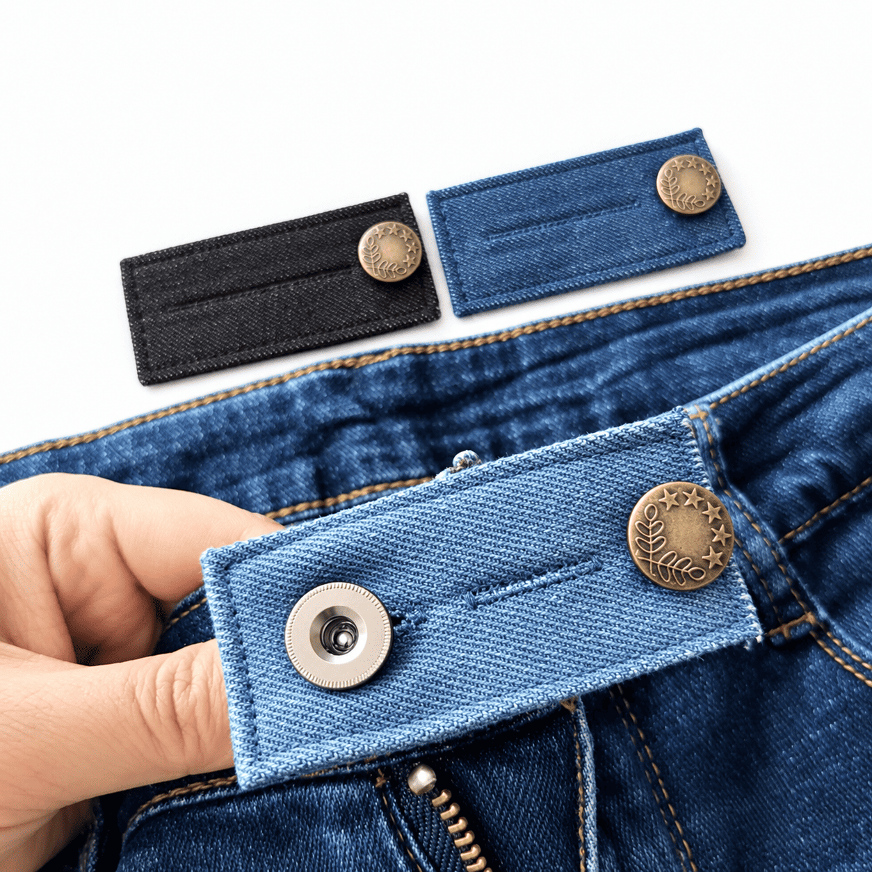 Cách sửa quần jean bị chật bụng