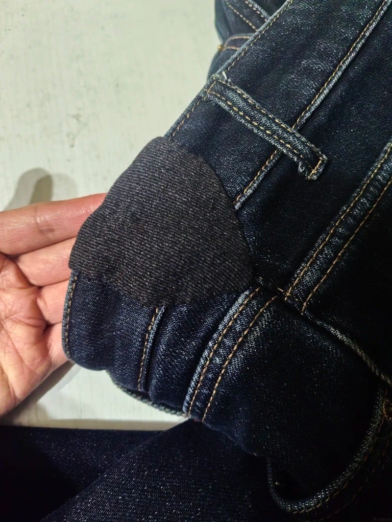 Cách sửa quần jean bị chật bụng