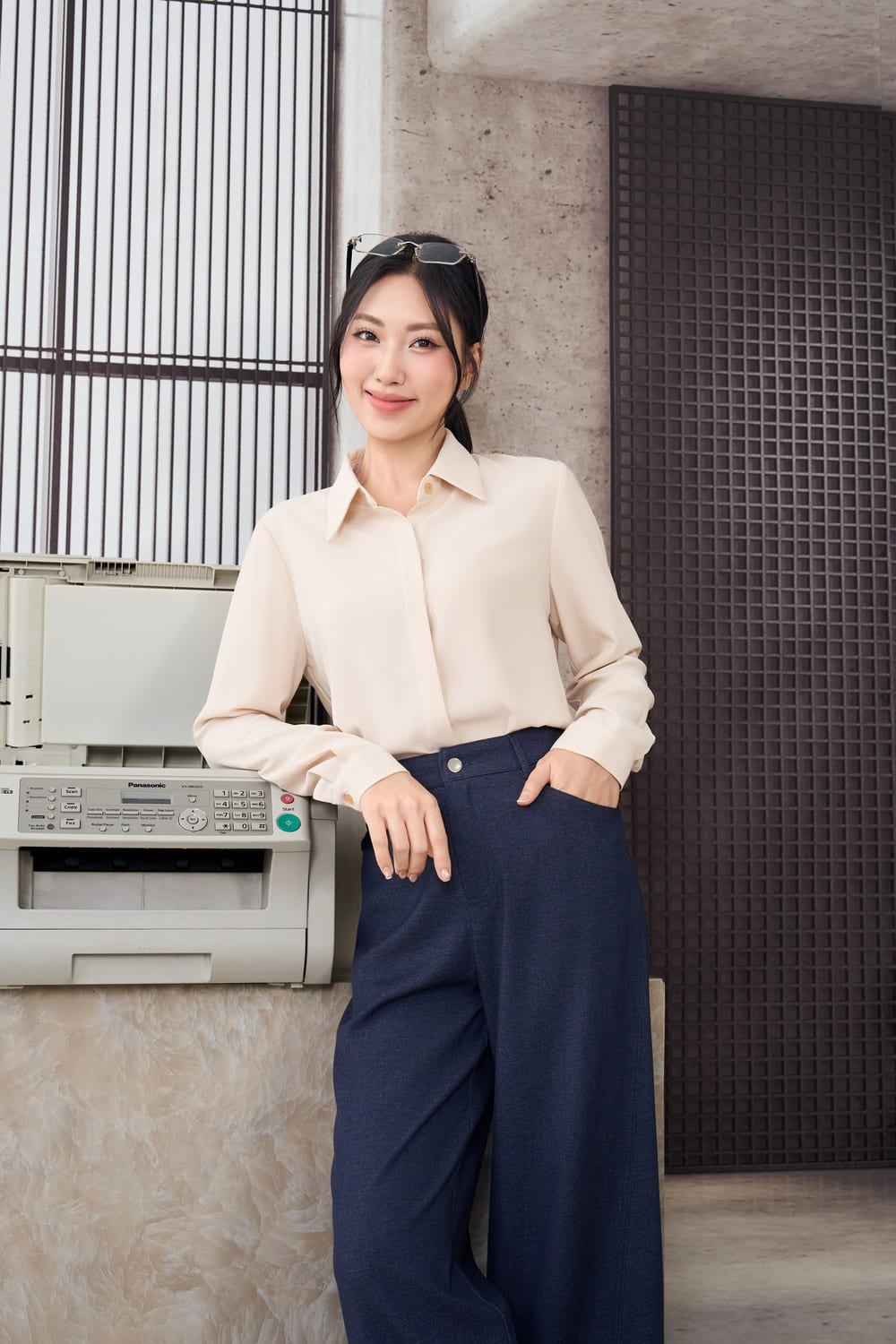 Cách sửa quần jean bị chật bụng