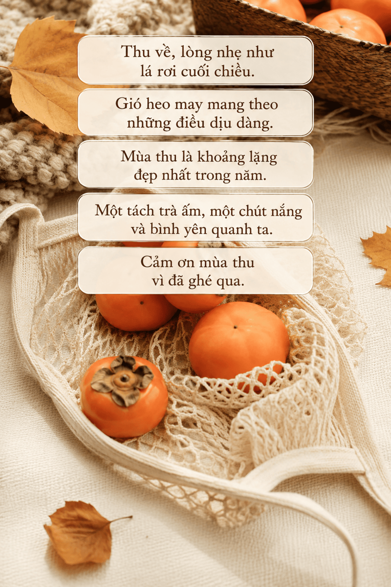 99+ Cap thả thính về mùa thu, caption hay về mùa thu