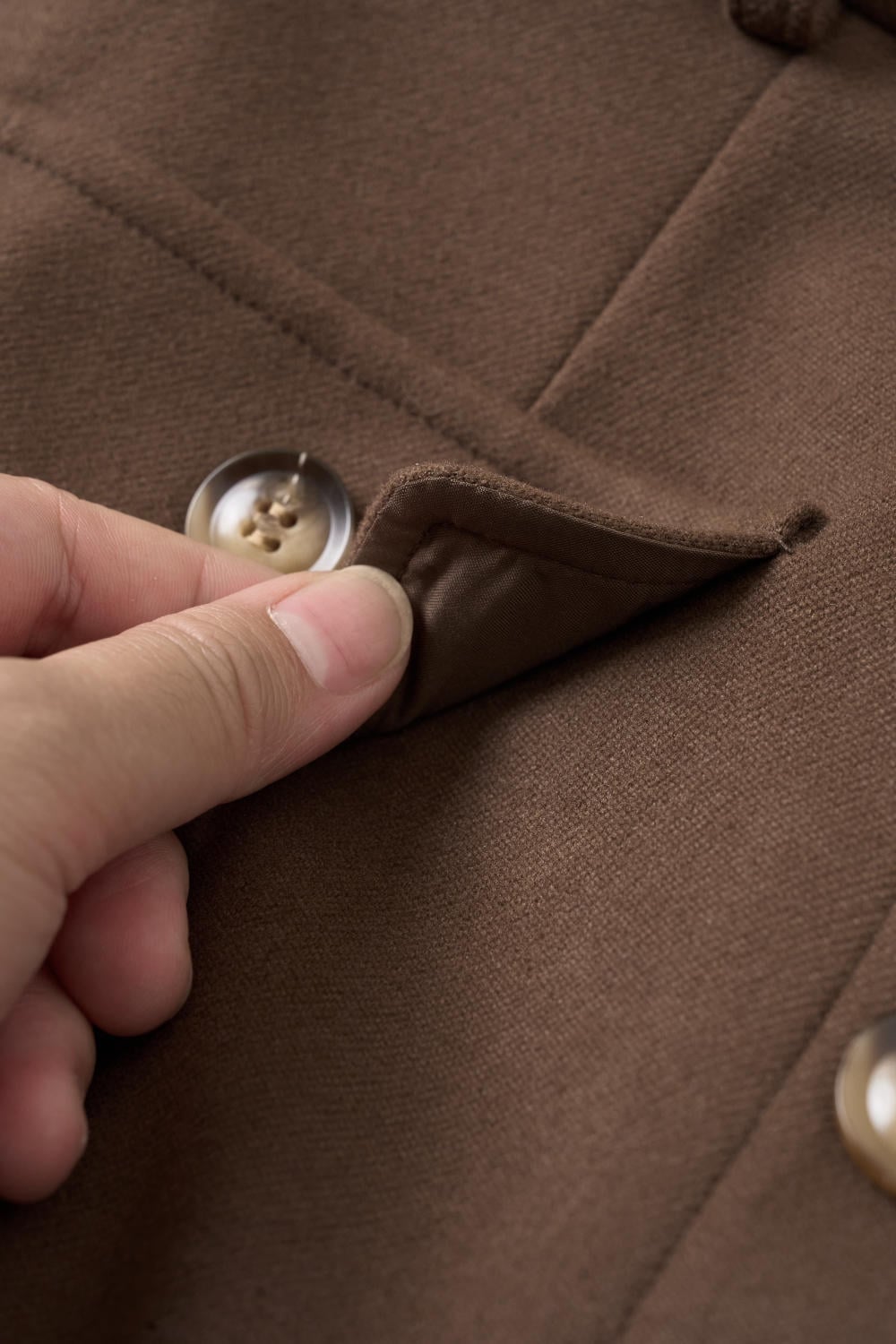 Chân váy dạ suông dài dáng chữ A xẻ trước thanh lịch