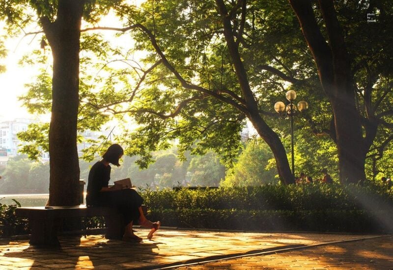 địa điểm chụp ảnh mùa thu Hà Nội đẹp