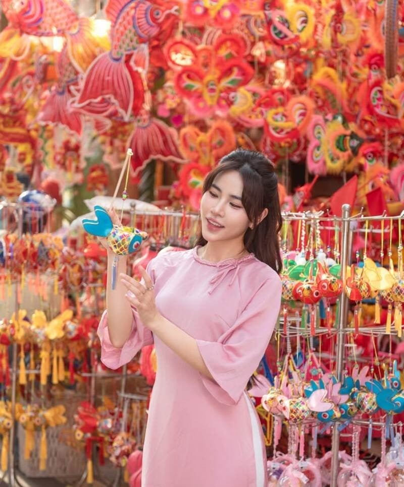 chụp ảnh Trung Thu phố Hàng Mã