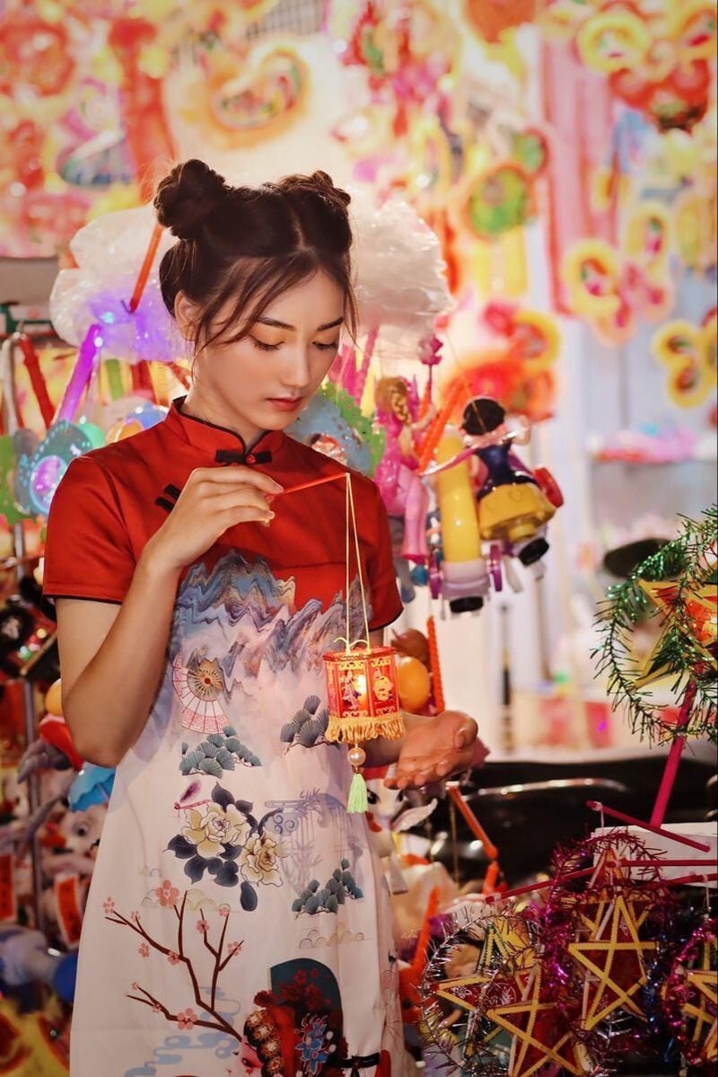 chụp ảnh Trung Thu phố Hàng Mã