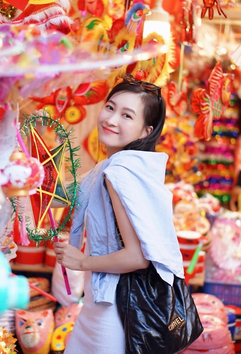 chụp ảnh Trung Thu phố Hàng Mã