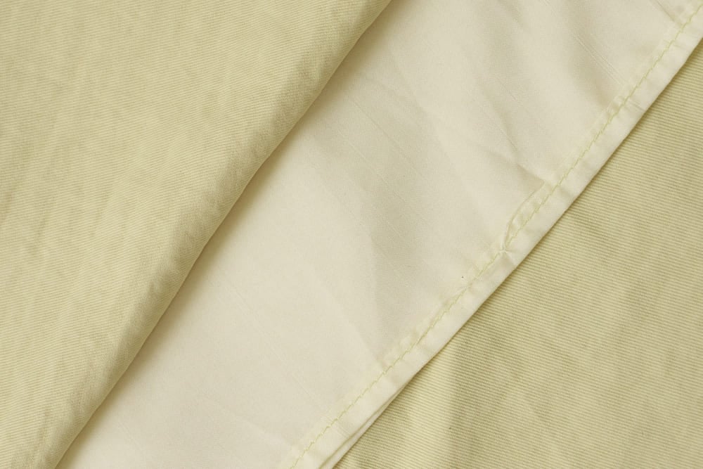 Đầm linen maxi cổ tròn viền ren