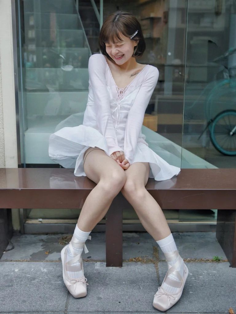 Đầm màu hồng