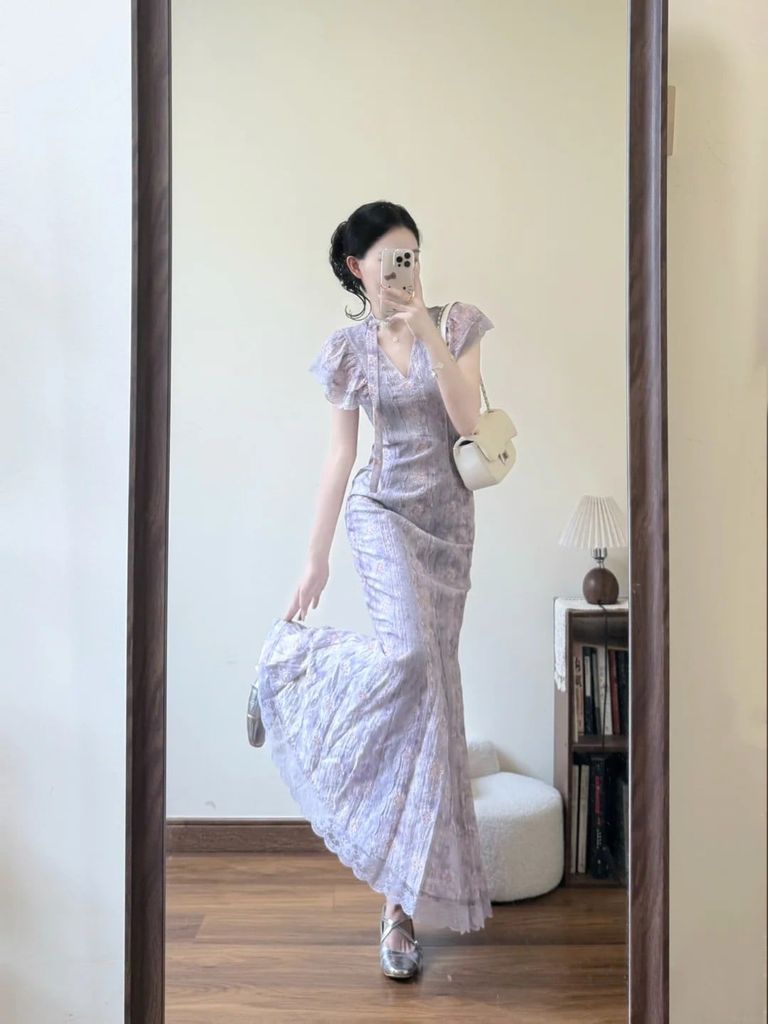 Mẫu váy thêu đẹp