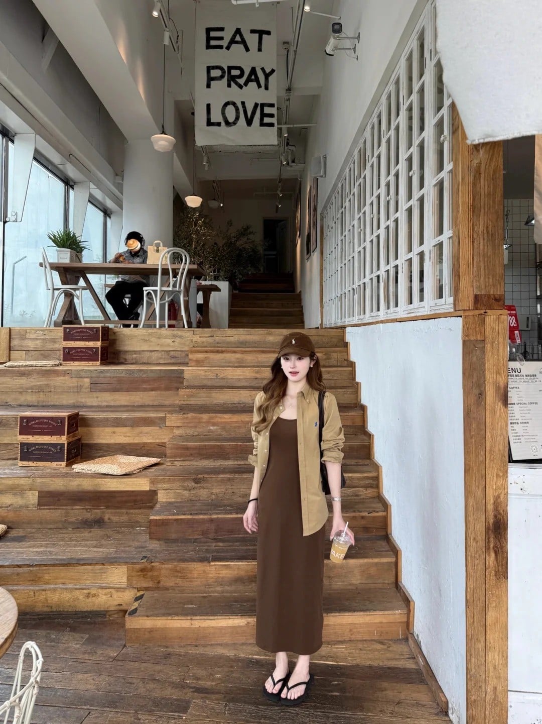 Mẫu váy thu đông hàn quốc