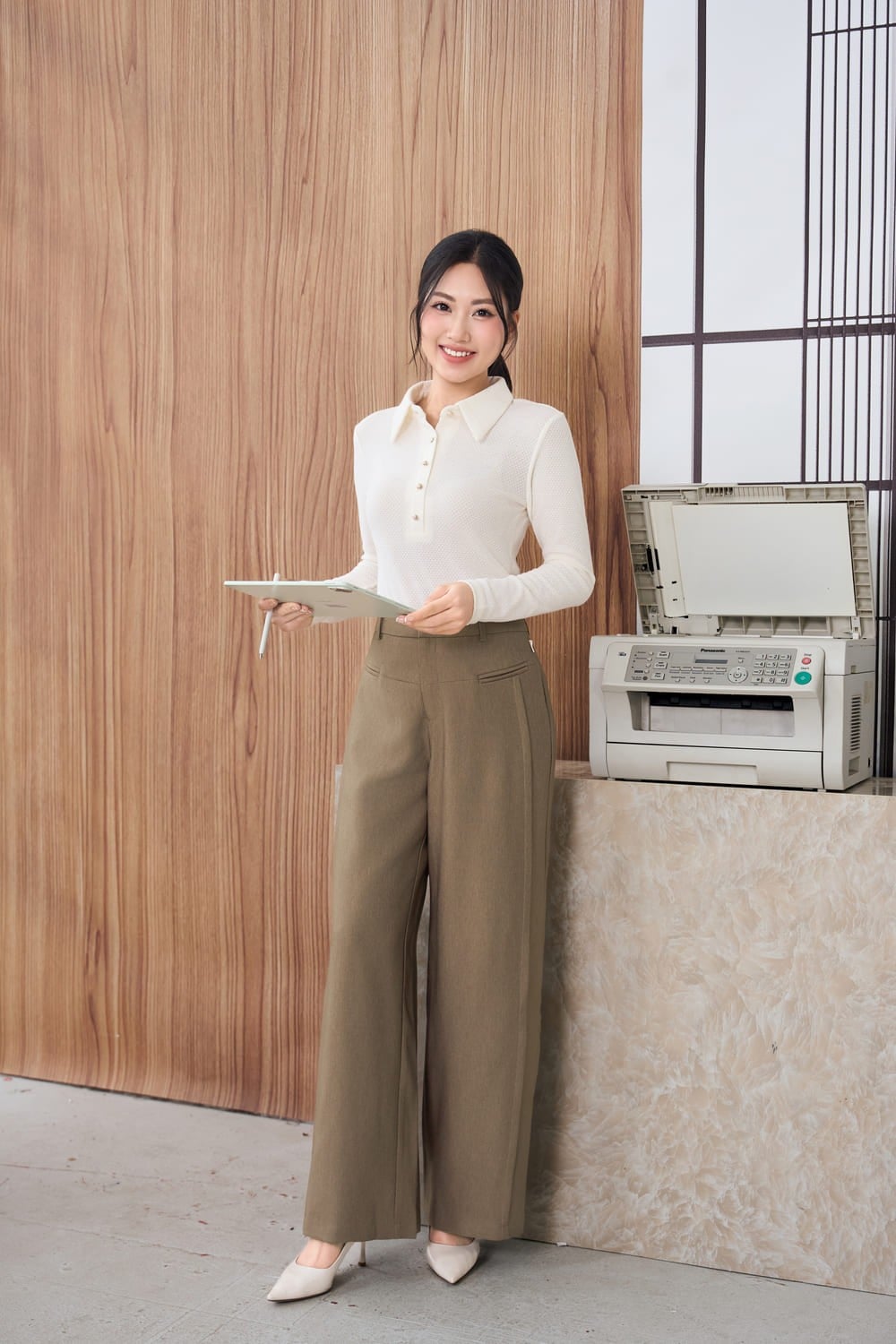 mix đồ đi đám cưới với quần jean