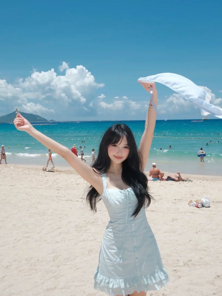 outfit đi biển