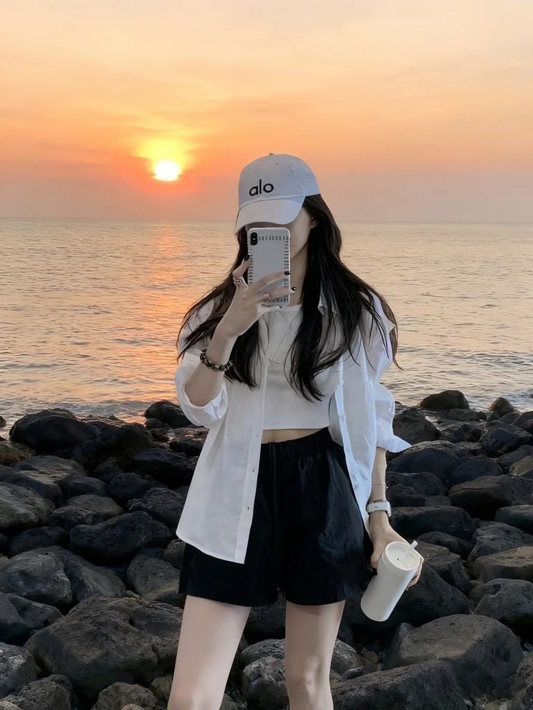 outfits đi biển đẹp