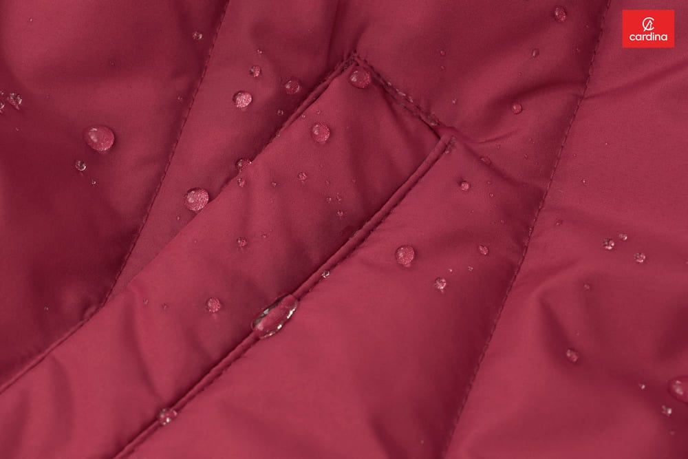 Áo phao gile nữ Cardina bo cổ chần dọc