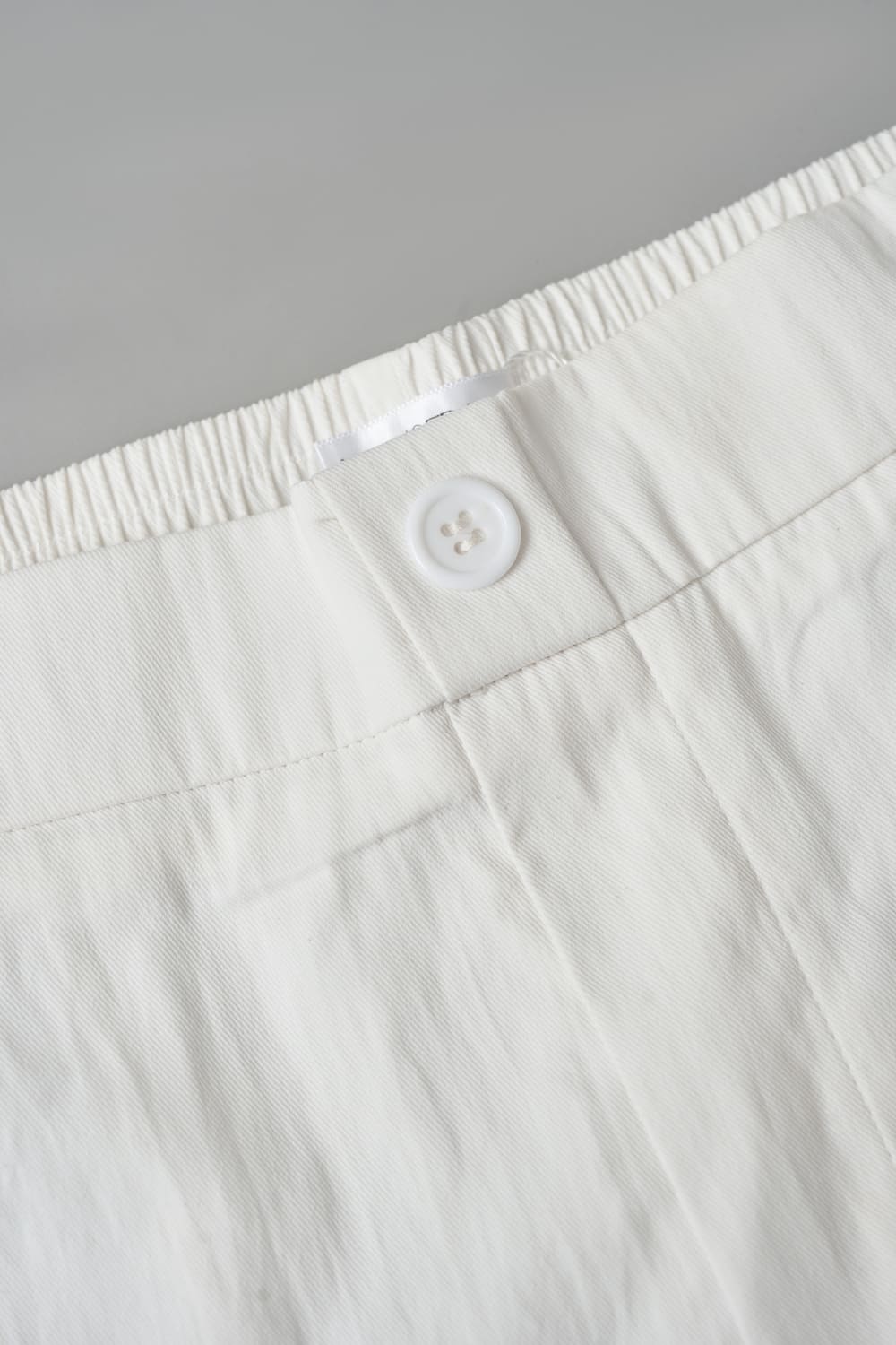 Quần suông thô đũi cạp cao chun sau