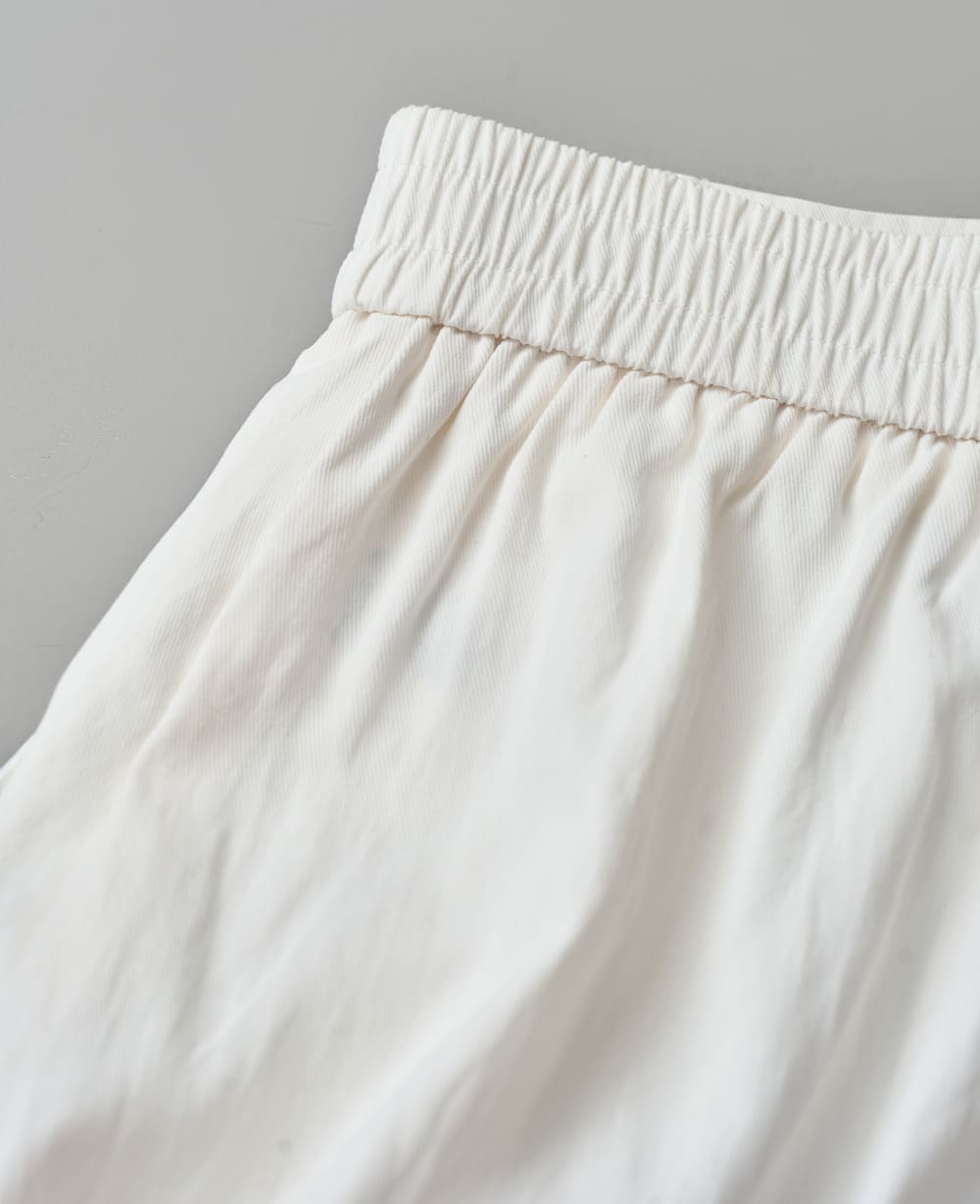 Quần suông thô đũi cạp cao chun sau