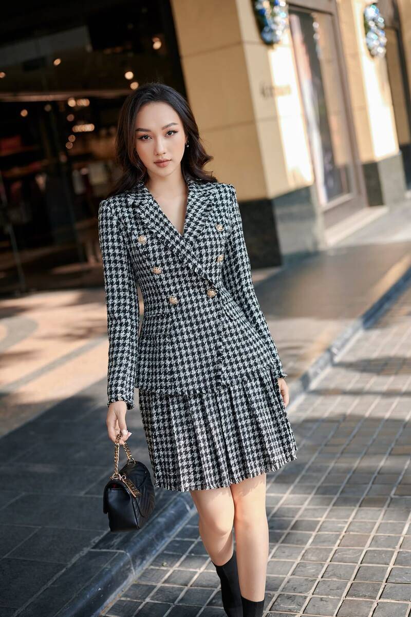 Top 10 mẫu váy đầm dạ tweed đẹp