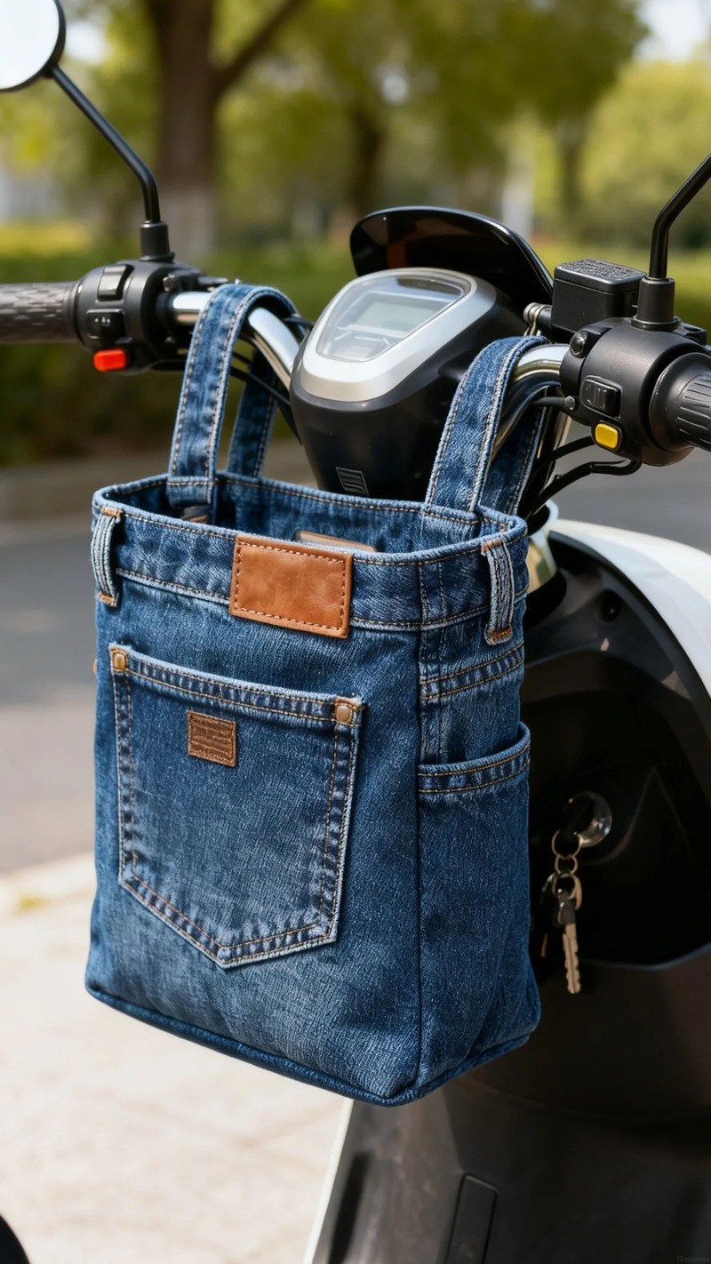 cách tái chế quần jean cũ