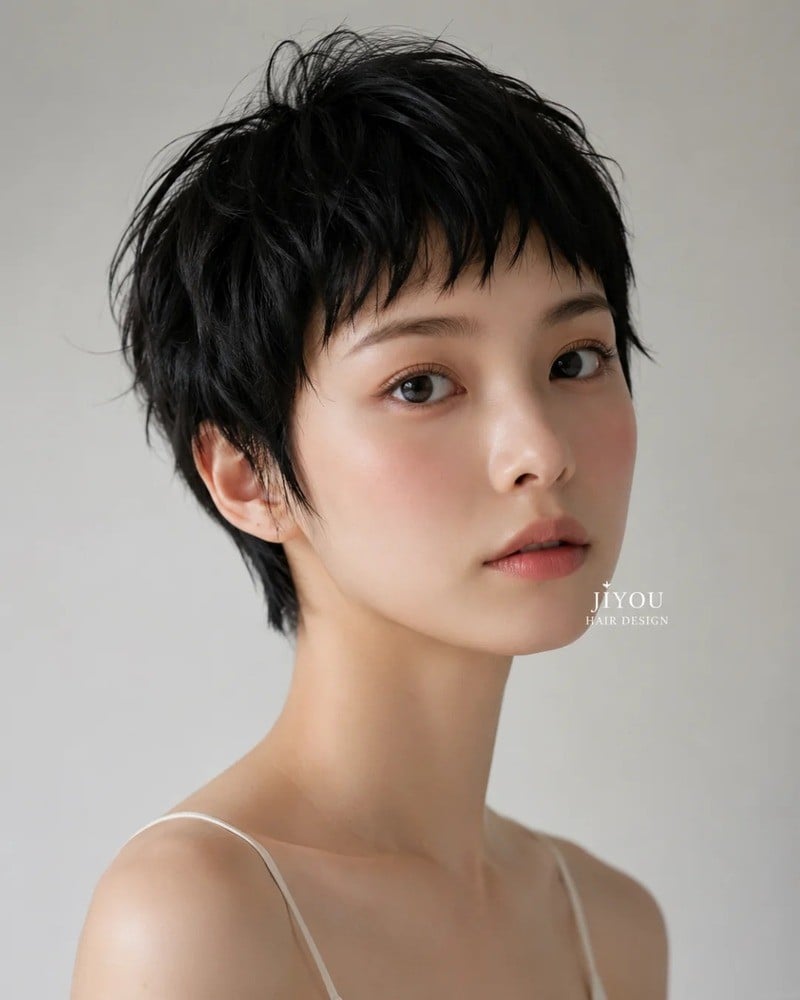 Tóc pixie nữ