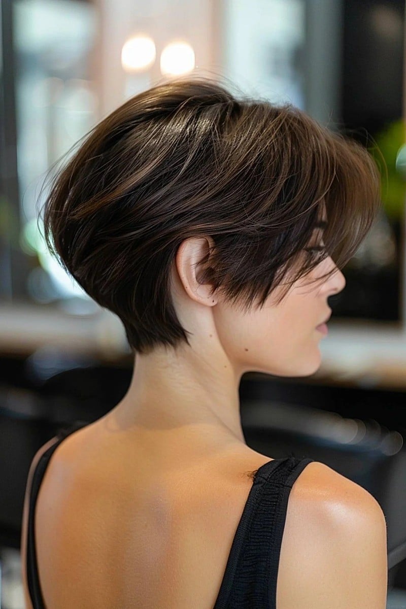 Tóc pixie nữ