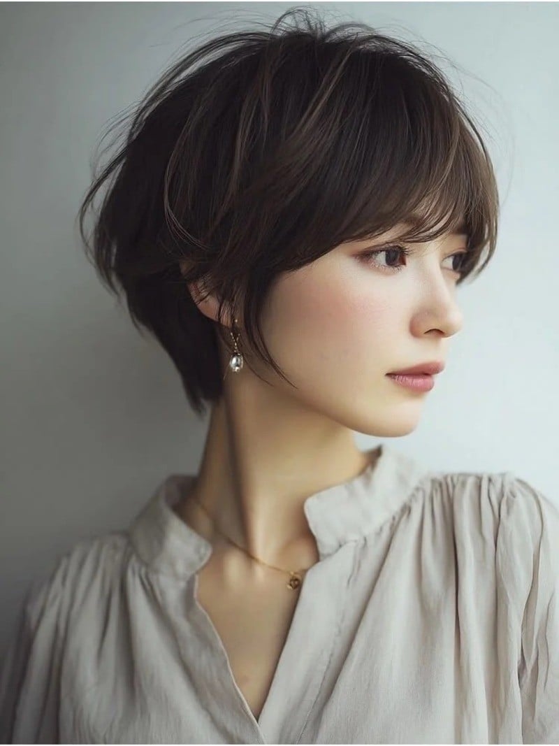 Tóc pixie nữ