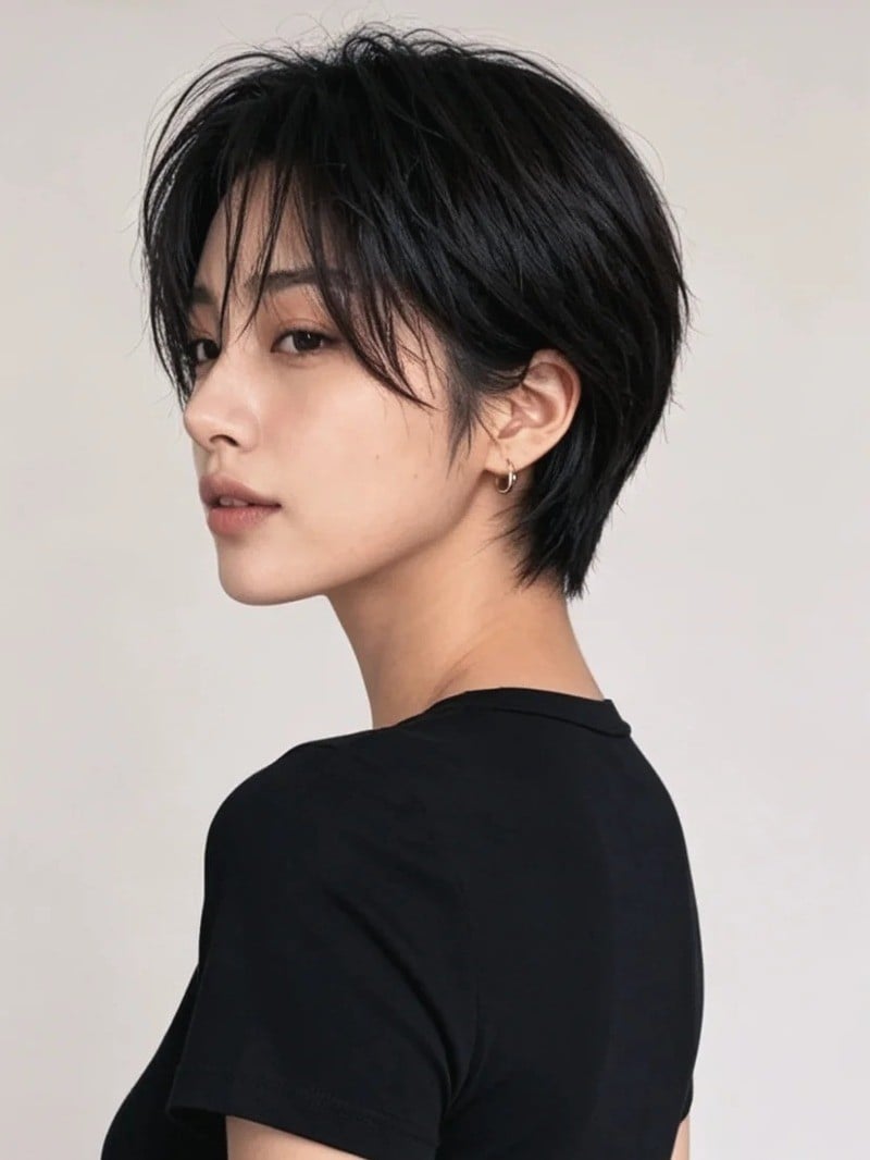 Tóc pixie nữ