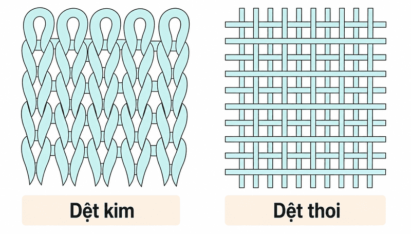 Vải dệt kim là gì?