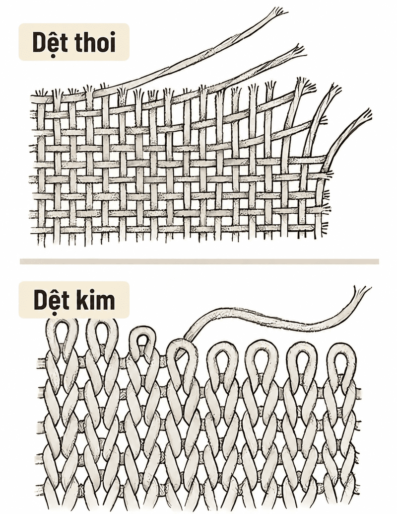 Vải dệt kim là gì?