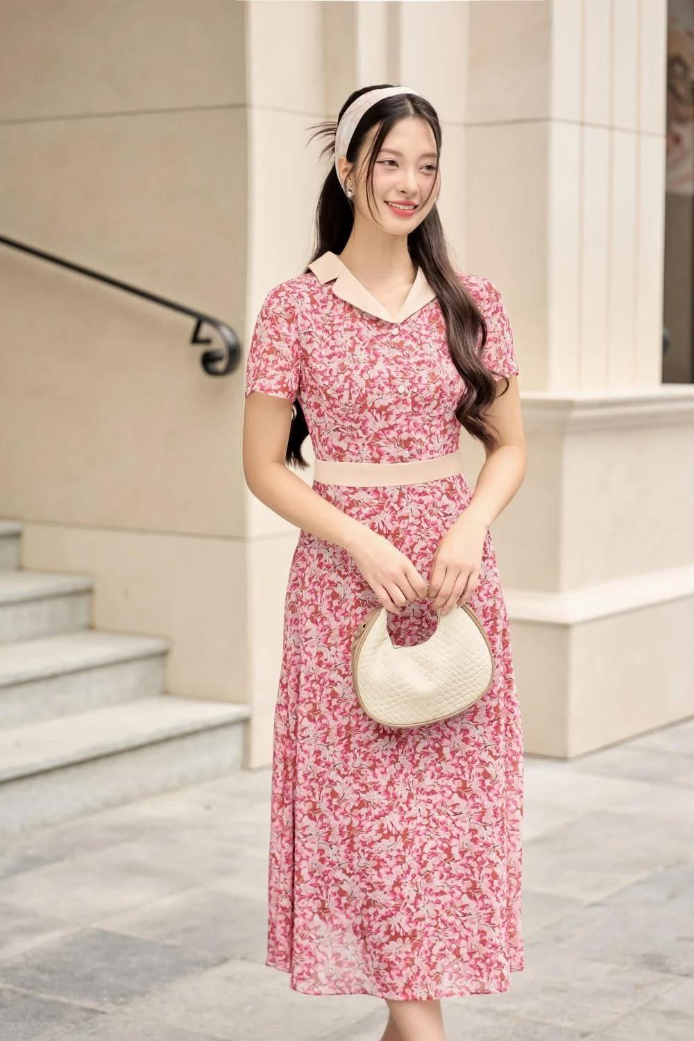 20+ Mẫu váy hoa nhí nhẹ nhàng và cách mix đồ với váy hoa nhí