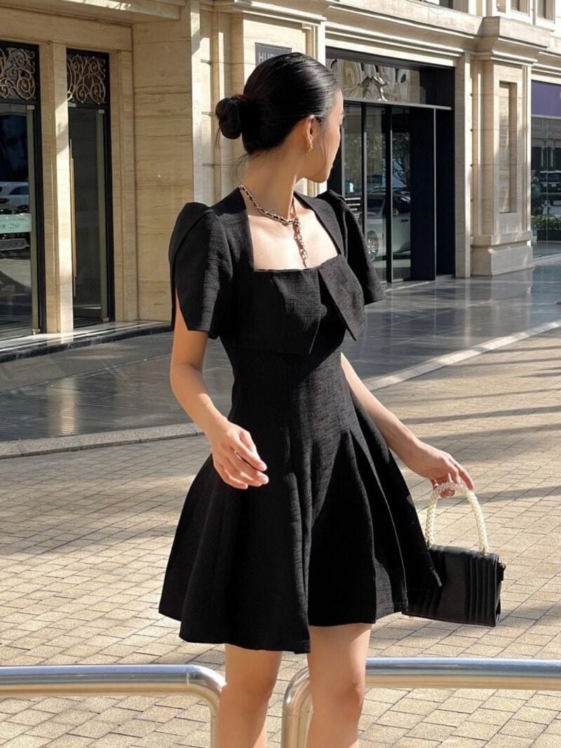 váy tay phồng