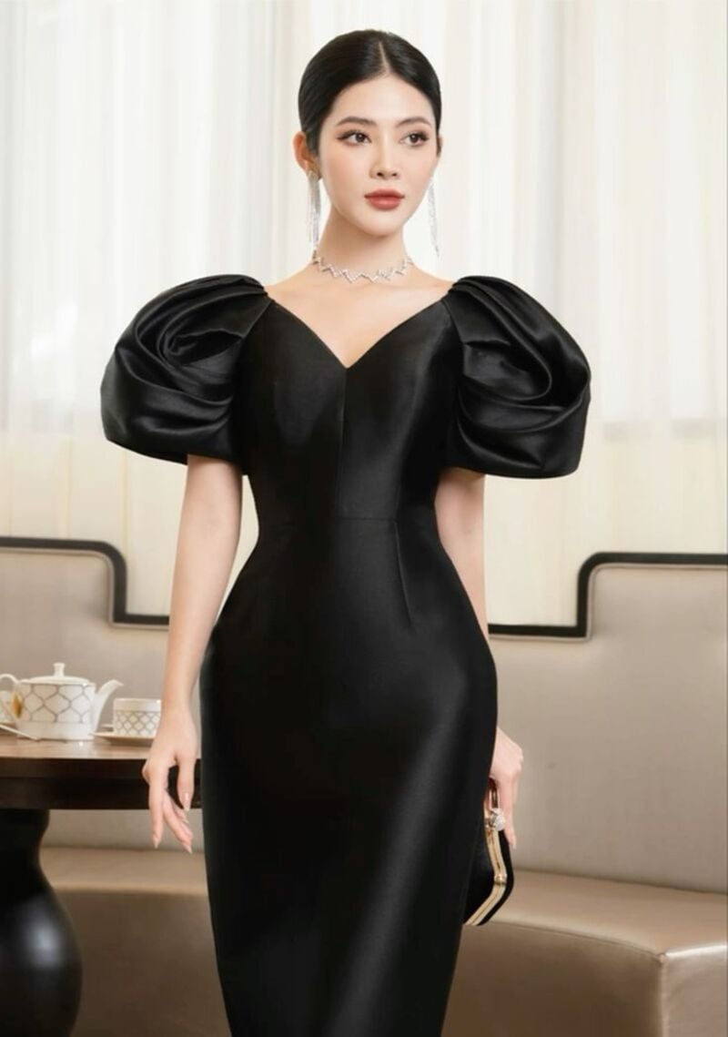 váy tay phồng