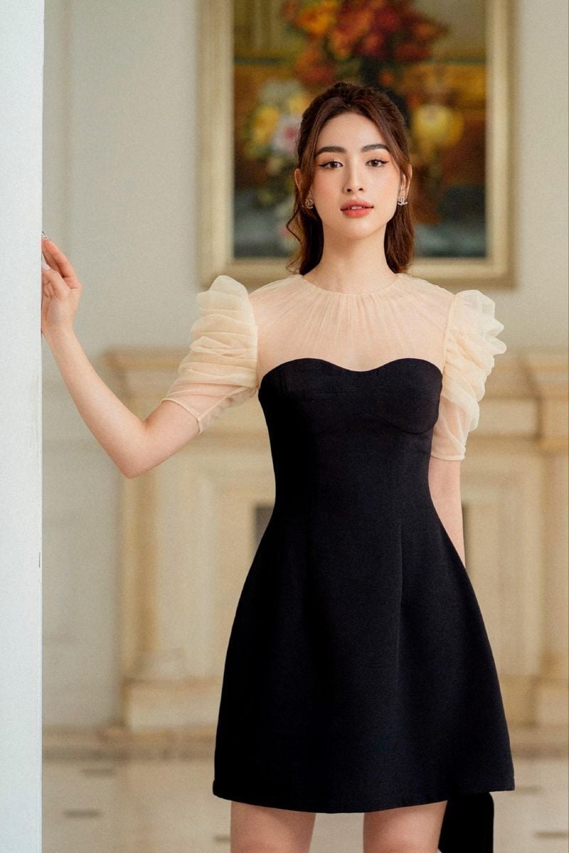 váy tay phồng