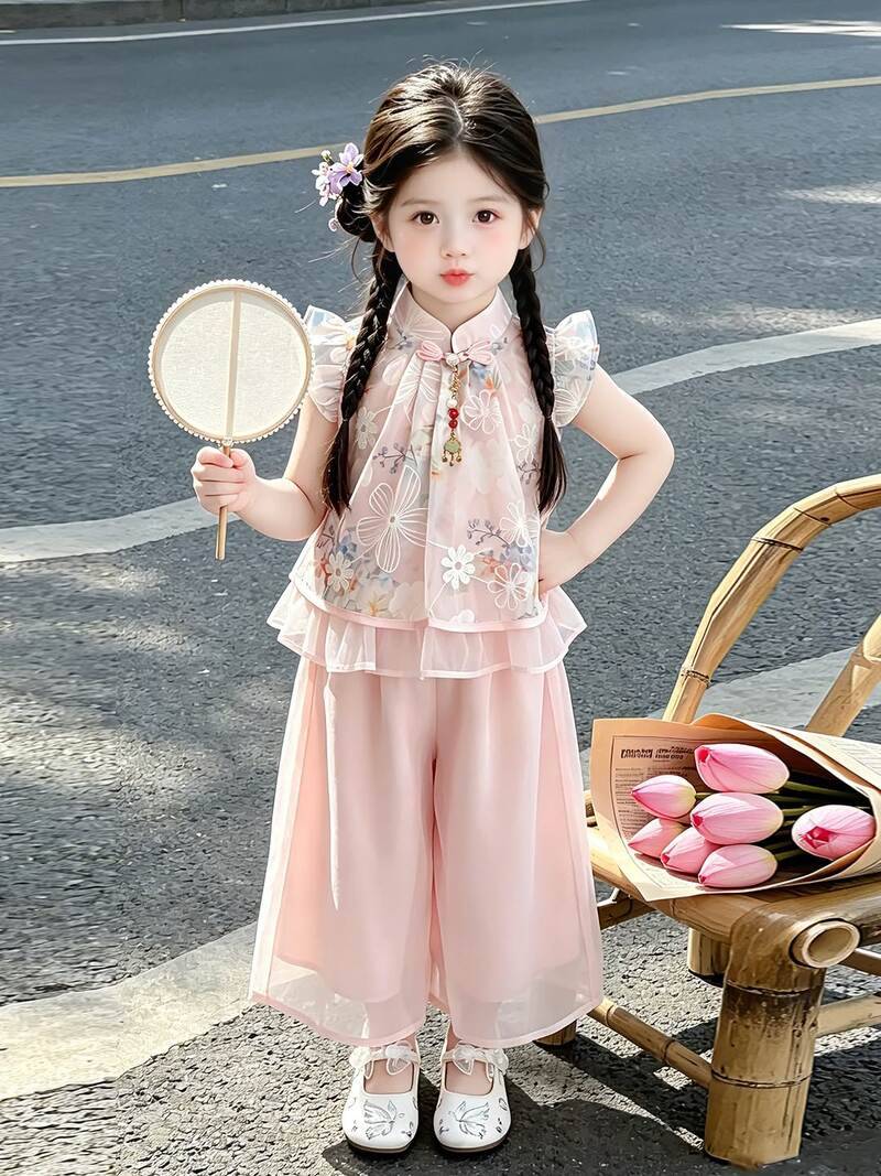 váy Trung thu cho bé gái