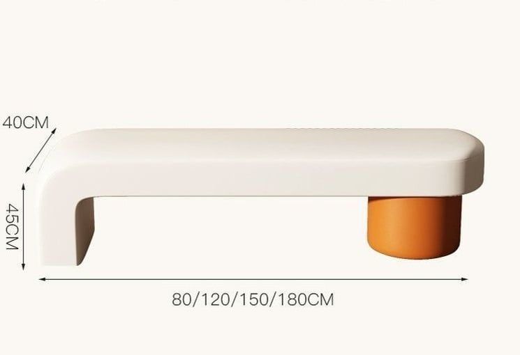 sofa bench xinh xắn da pu