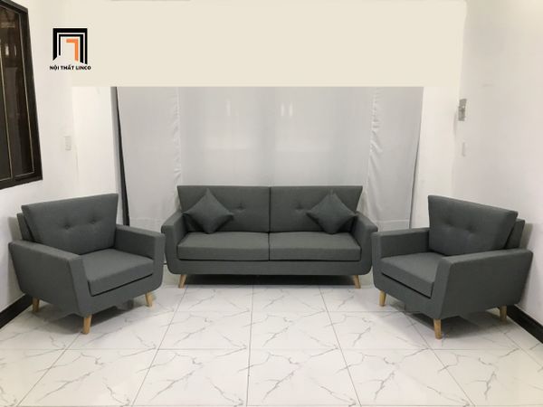 sofa, ghế sofa, bộ ghế sofa giá rẻ, set ghế sofa xám lông chuột, bộ ghế sofa phòng khách, sofa gia đình