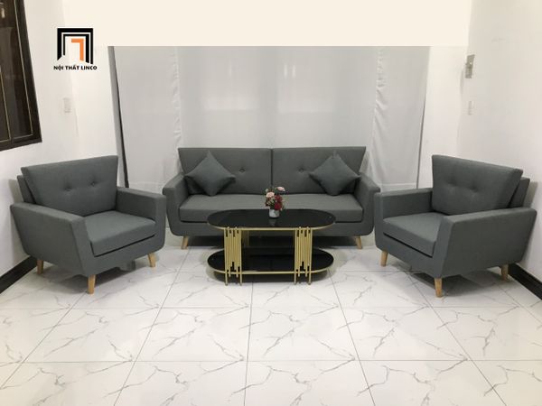 sofa, ghế sofa, bộ ghế sofa giá rẻ, set ghế sofa xám lông chuột, bộ ghế sofa phòng khách, sofa gia đình