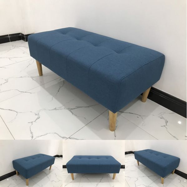 sofa, ghế sofa, sofa đôn giá rẻ, sofa đôn 1m x 50, đôn ghế sofa xanh dương