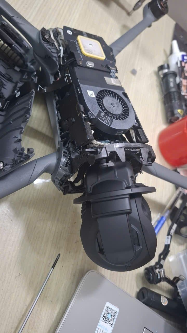 drone lỗi gimbal