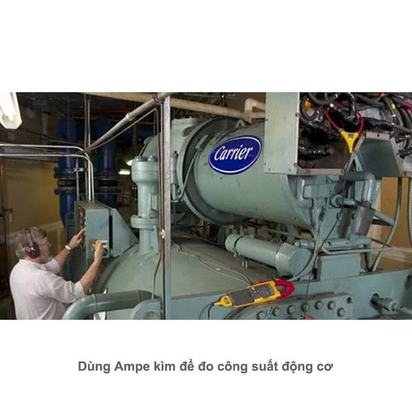Cách đo công suất motor bằng Ampe kìm đo công suất