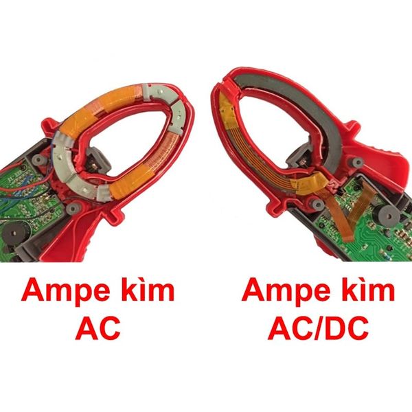 So sánh Ampe kìm AC/DC và Ampe kìm AC