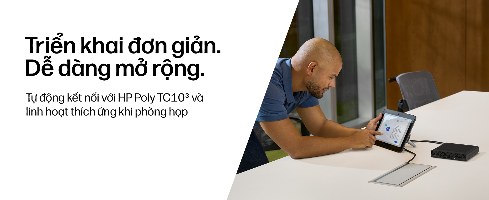 Máy tính hỗ trợ họp trực tuyến HP Poly Studio 7 Room Compute (DS1G9AW)