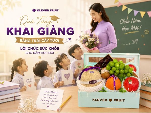 Quà Tặng Khai Giảng Bằng Trái Cây Tươi - Lời Chúc Sức Khỏe Cho Năm Học Mới Quà Tặng Khai Giảng Bằng Trái Cây - Lời Chúc Sức Khỏe Cho Năm Học Mới