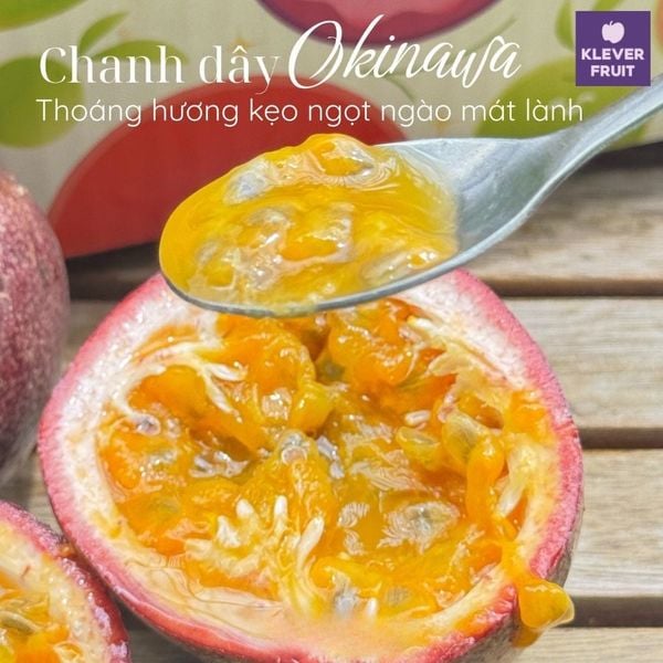 Chanh Dây Tím Okinawa – Vị Ngọt Thanh Tao Từ “Vùng Xanh” Nhật Bản