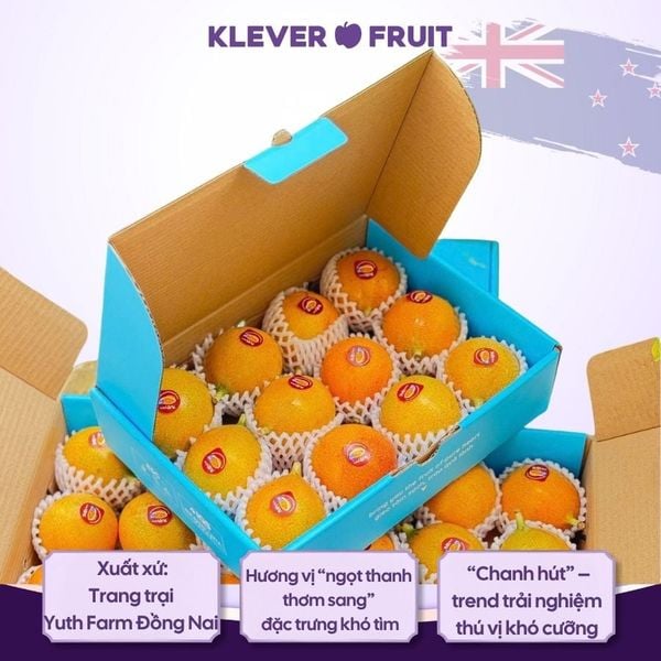 Chanh Dây Vàng Colombia – “Ngọt Thanh, Thơm Sang” Chuẩn Passion Fruit Cao Cấp