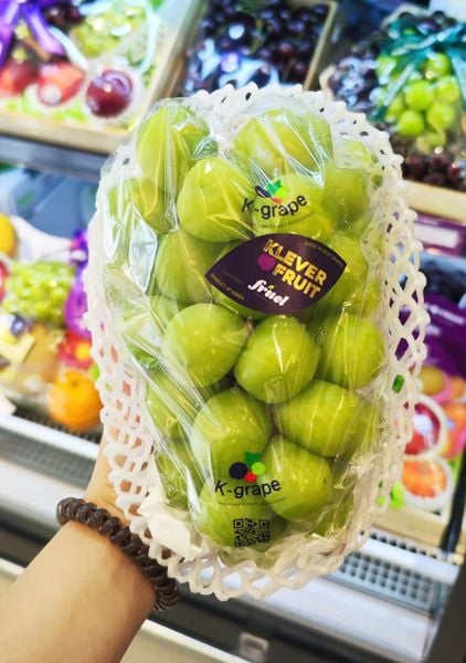 Nho Shine Muscat Hàn Quốc của Klever Fruit
