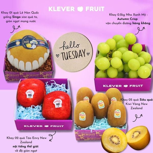 Combo Vitamins Thứ 3 Healthy Cho Gia Đình | Klever Fruit