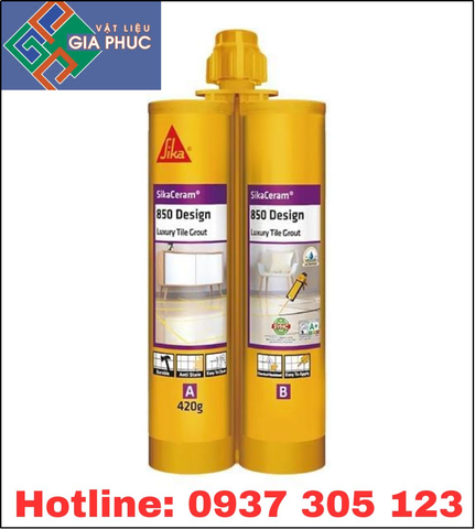 KEO CHÀ RON SIKA EPOXY 2 THÀNH PHẦN - SIKACERAM 850 DESIGN