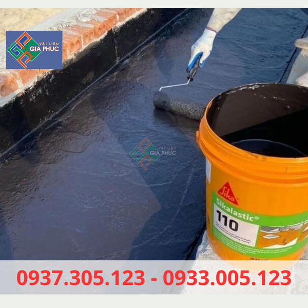 SƠN CHỐNG THẤM SIKALASTIC 110 POLYURETHANE DẠNG LỎNG 1 THÀNH PHẦN