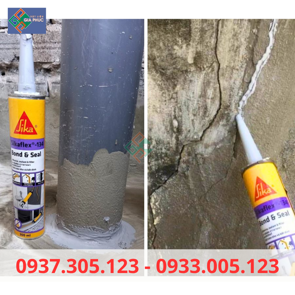 KEO TRÁM KHE NỨT SIKAFLEX 134 BOND & SEAL - CHẤT TRÁM KHE, KẾT DÍNH ĐÀN HỒI ĐA DỤNG giá rẻ chất lượng cao miền nam