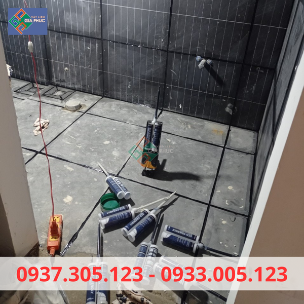 KEO CHÀ RON KGT 2 THÀNH PHẦN I KEO CHÀ RON CETEX GỐC EPOXY ( KEO CHÀ RON CHỐNG THẤM, CHỐNG Ố, CHỐNG PHAI MÀU ) THI CÔNG