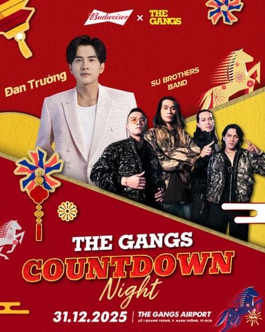 🎆𝗧𝗛𝗘 𝗚𝗔𝗡𝗚𝗦 𝗖𝗢𝗨𝗡𝗧𝗗𝗢𝗪𝗡 𝗡𝗜𝗚𝗛𝗧 𝟮𝟬𝟮𝟲 𝘅 𝗕𝗨𝗗𝗪𝗘𝗜𝗦𝗘𝗥🍻